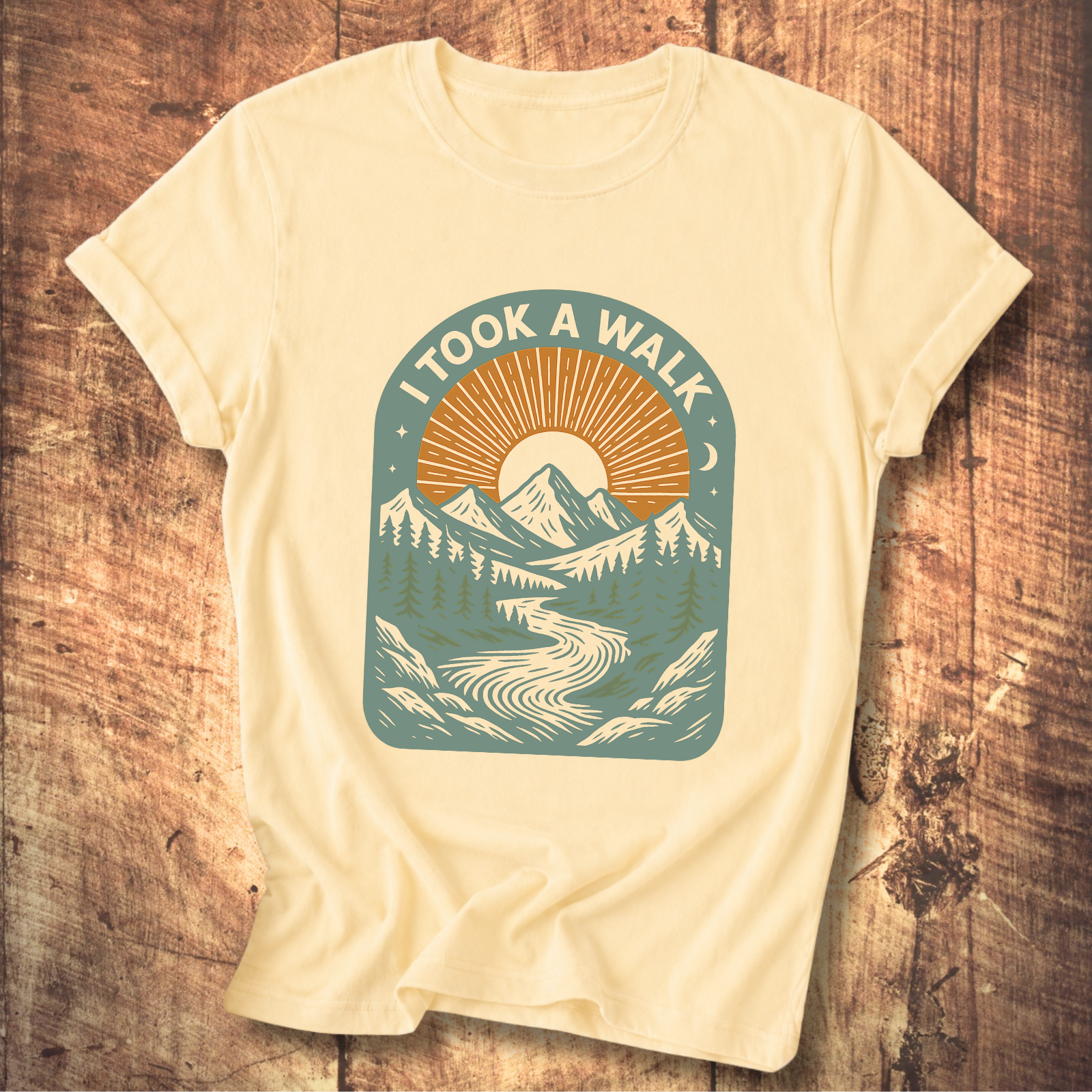 I Took a Walk T-Shirt