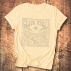 Fireweed Live Free Tee