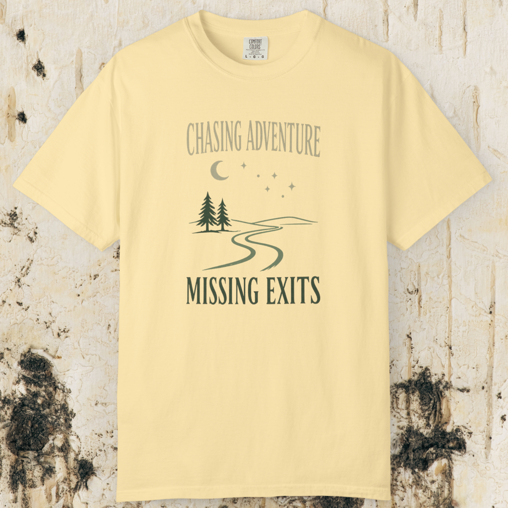 Chasing Adventure Missing Exits T-Shirt