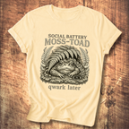 Social Battery Moss Toad Tee