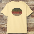 Trout Bum Back Print T‑Shirt — Vintage Fishing Graphic Tee