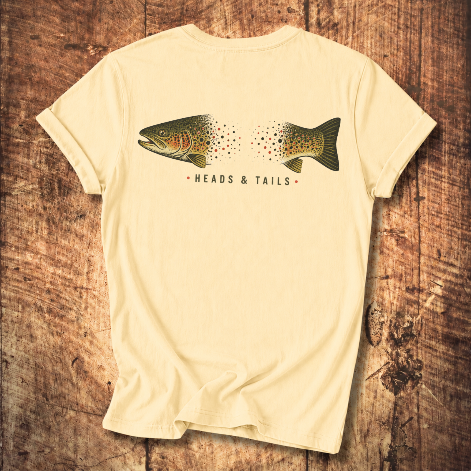 Brown Trout Heads & Tails Tee