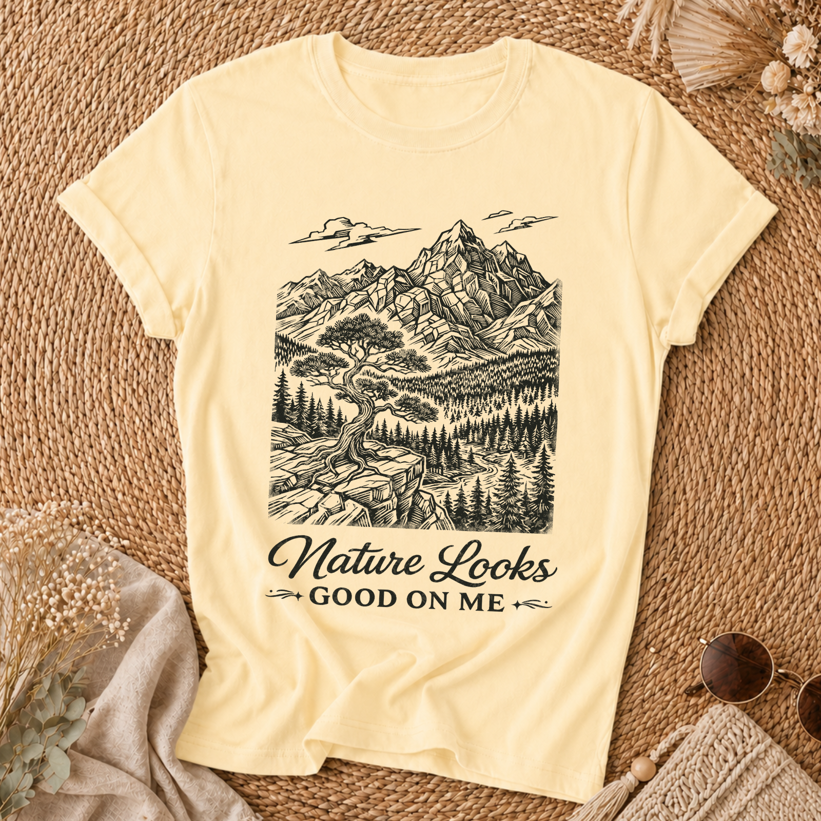 Nature Looks Good On Me T-Shirt