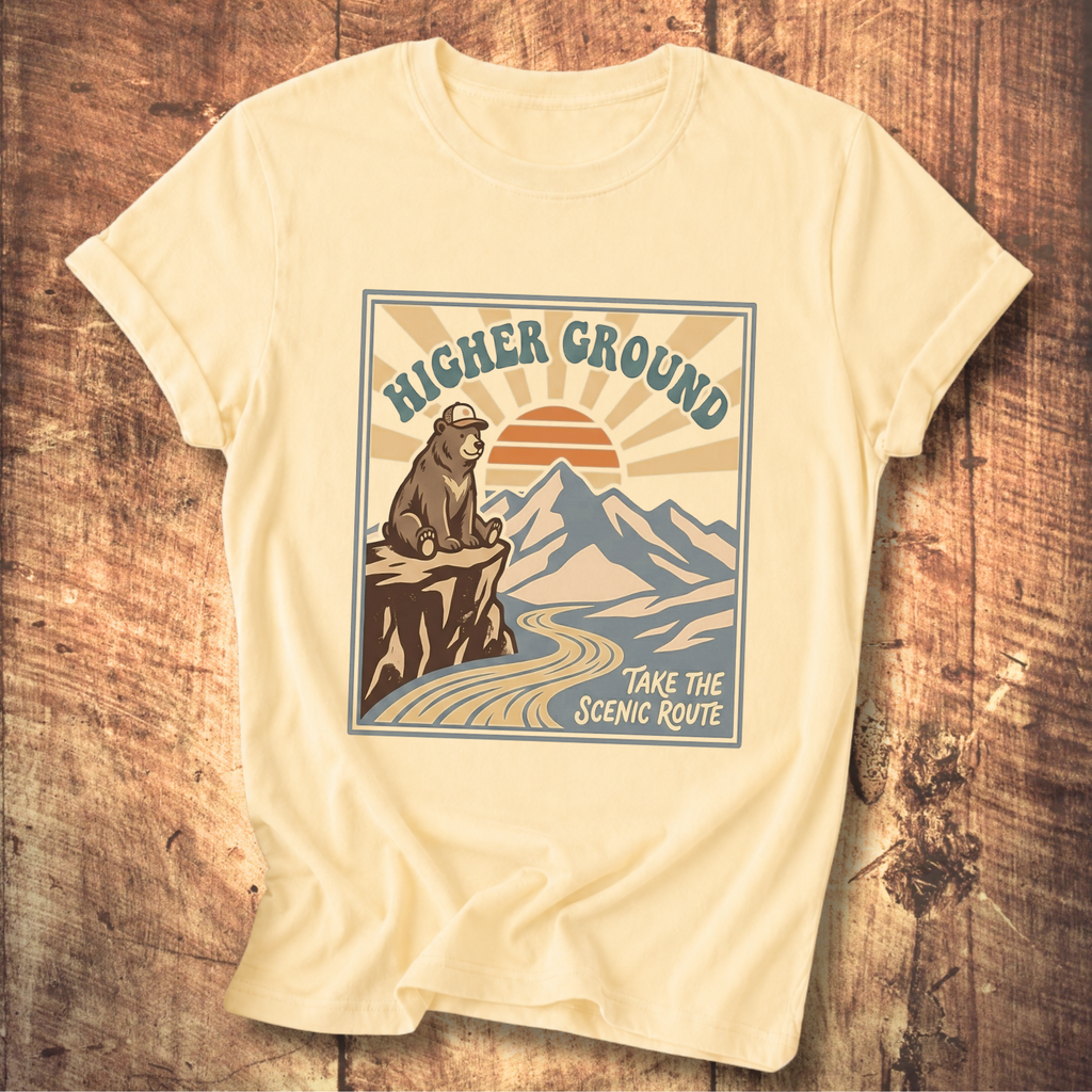 Higher Ground Bear Logic T-Shirt