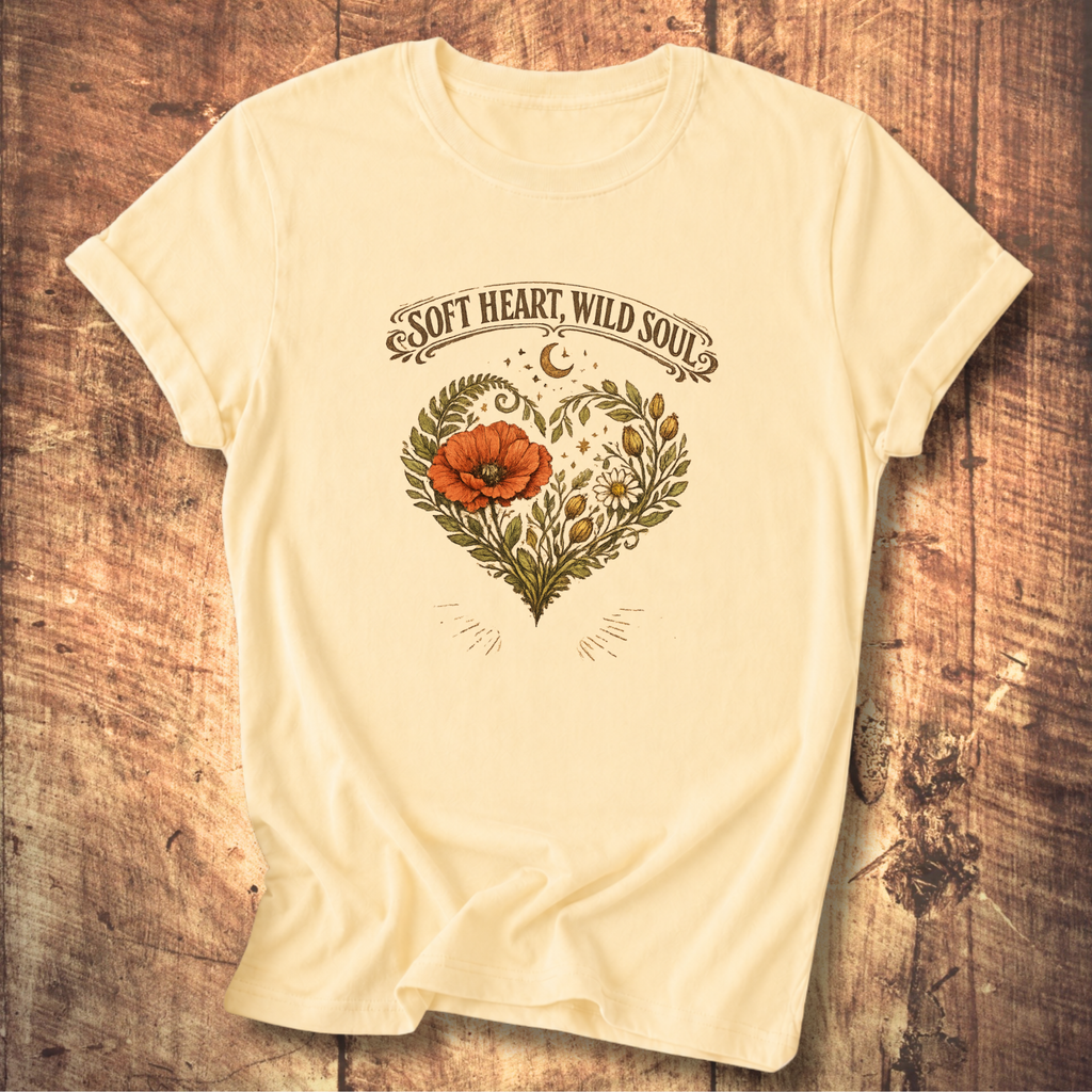 Soft Heart Wild Soul Tee