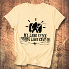 Dang Check Fishing Light T-shirt