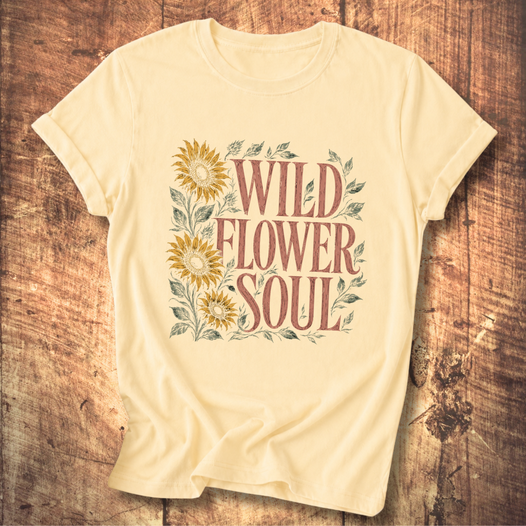 Wild Flower Soul T-shirt