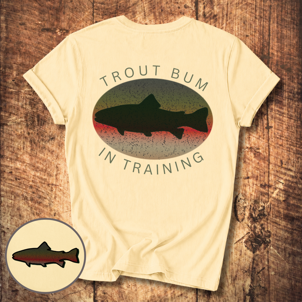 Trout Bum In Training Tee