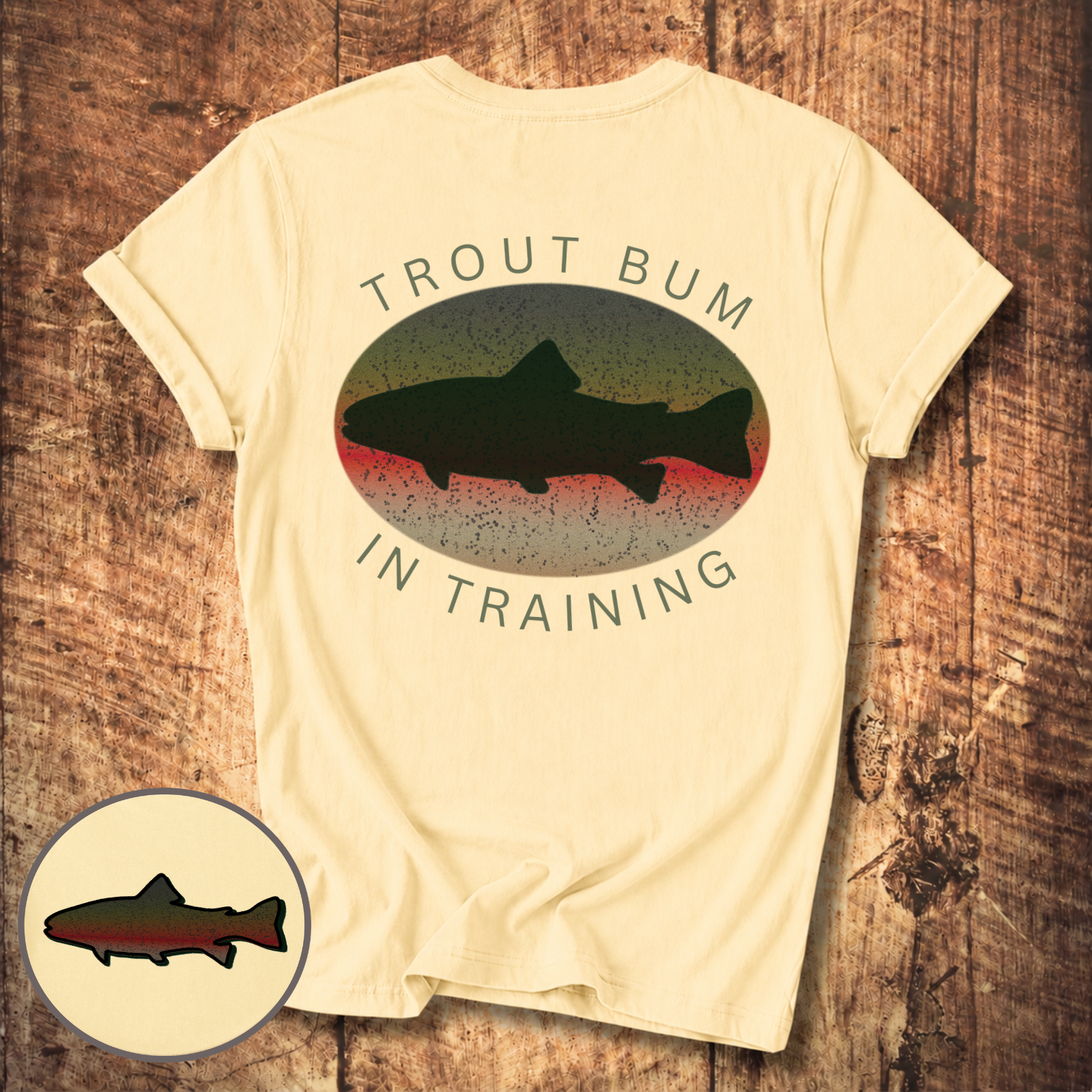 Trout Bum In Training Tee