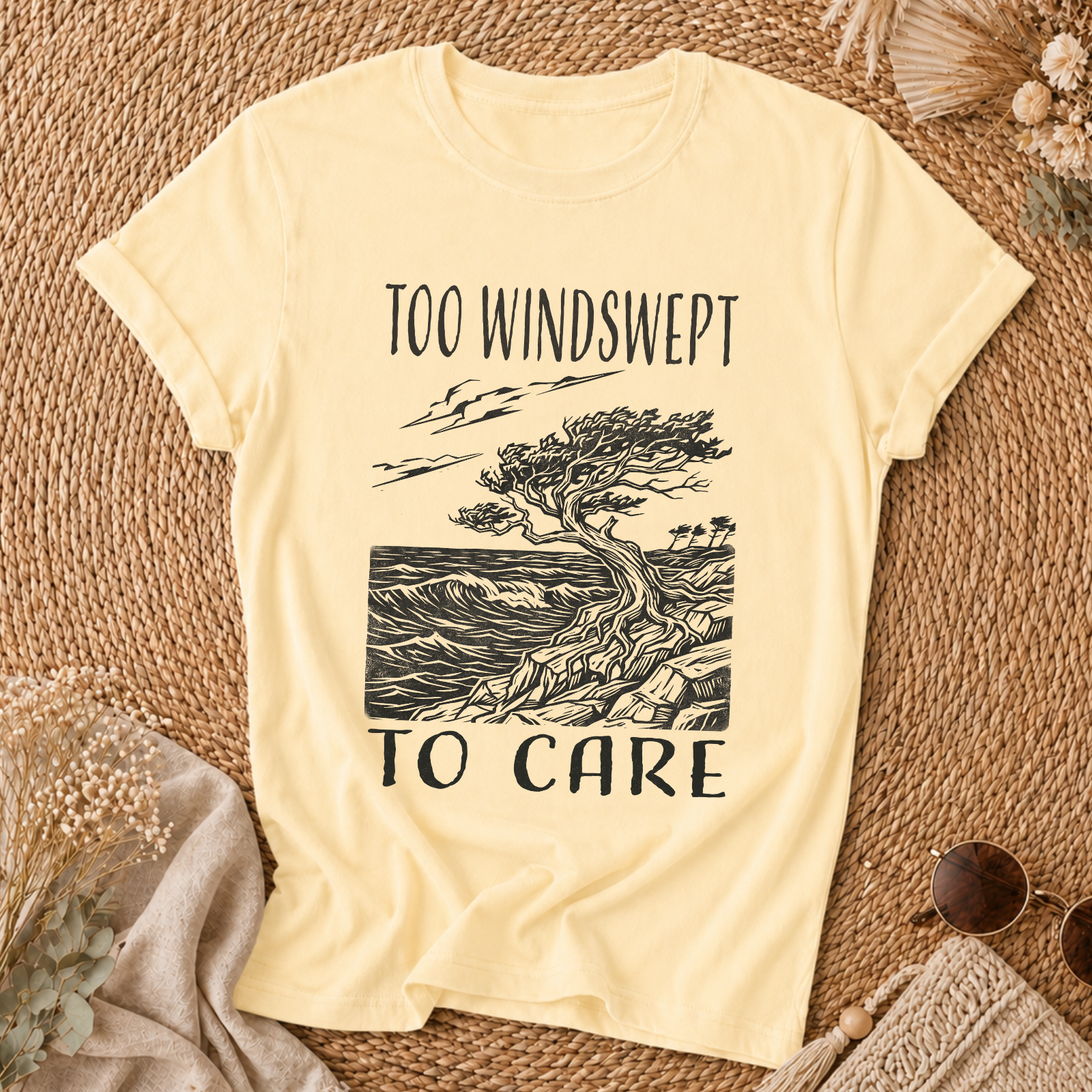 Too Windswept To Care T-Shirt