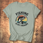 Fishing Is My Therapy Tee
