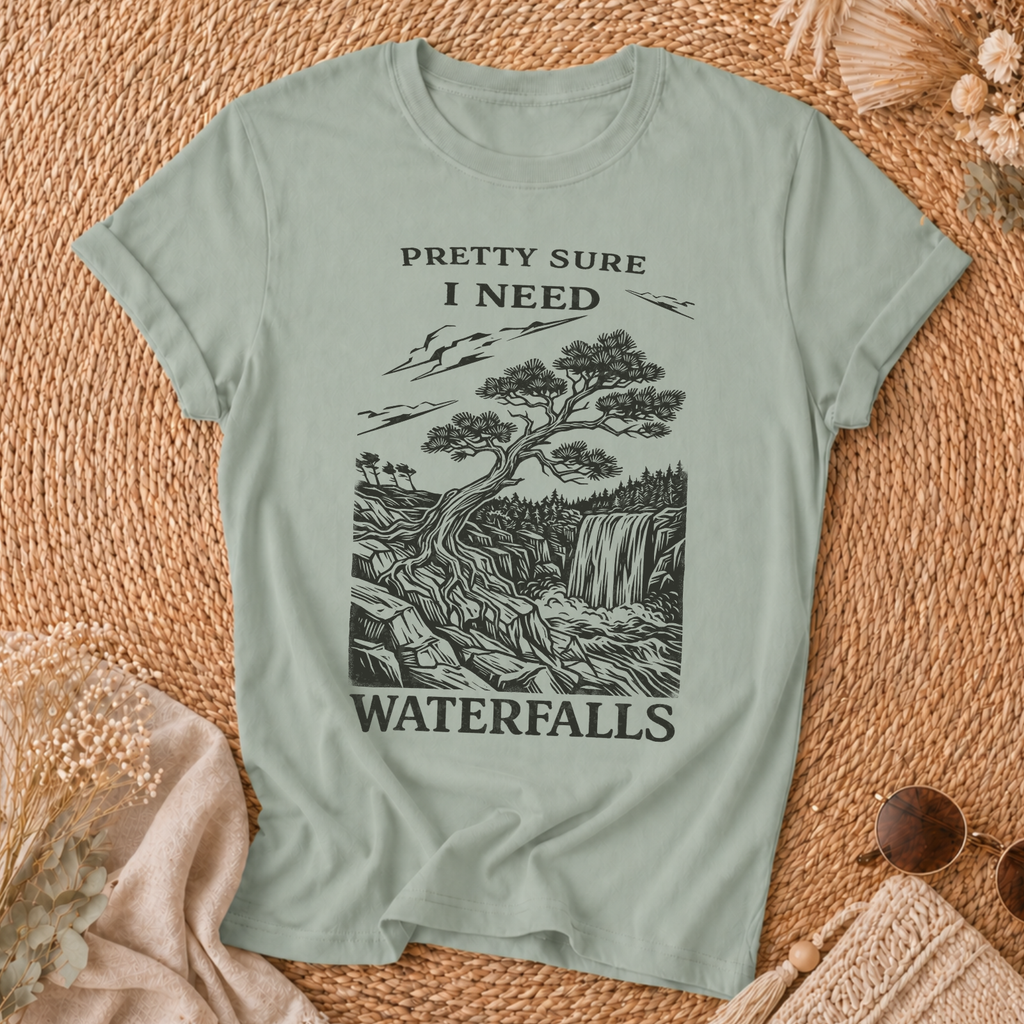 Pretty Sure I Need Waterfalls T-Shirt