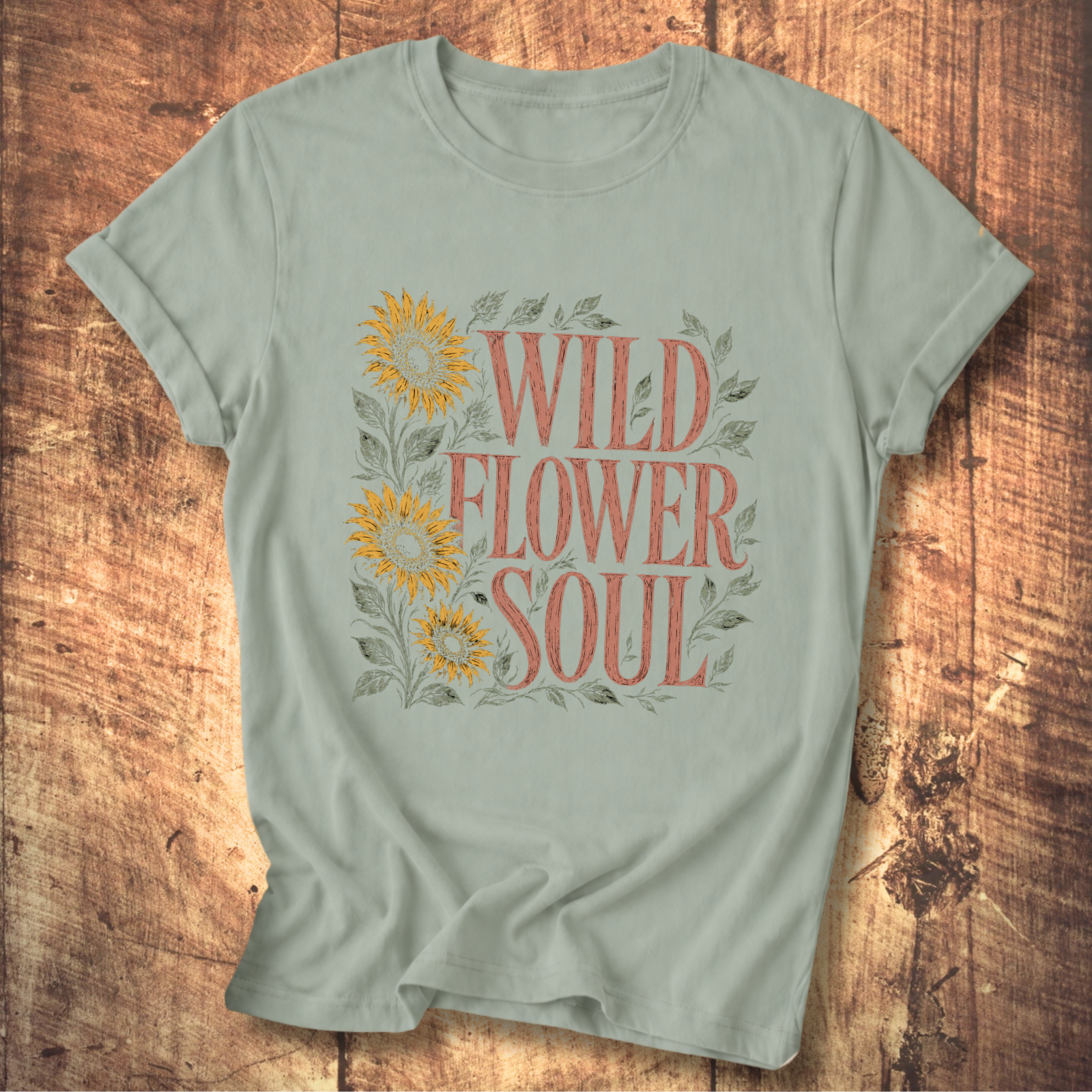 Wild Flower Soul T-shirt