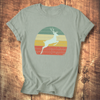 Vintage Sunset Deer T-Shirt