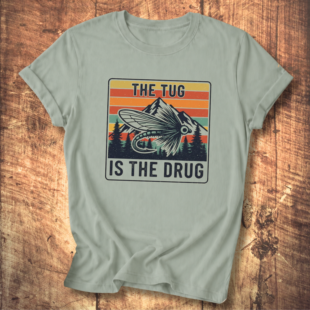 The Tug Is The Drug Retro Tee