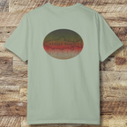 Trout Bum Back Print T‑Shirt — Vintage Fishing Graphic Tee