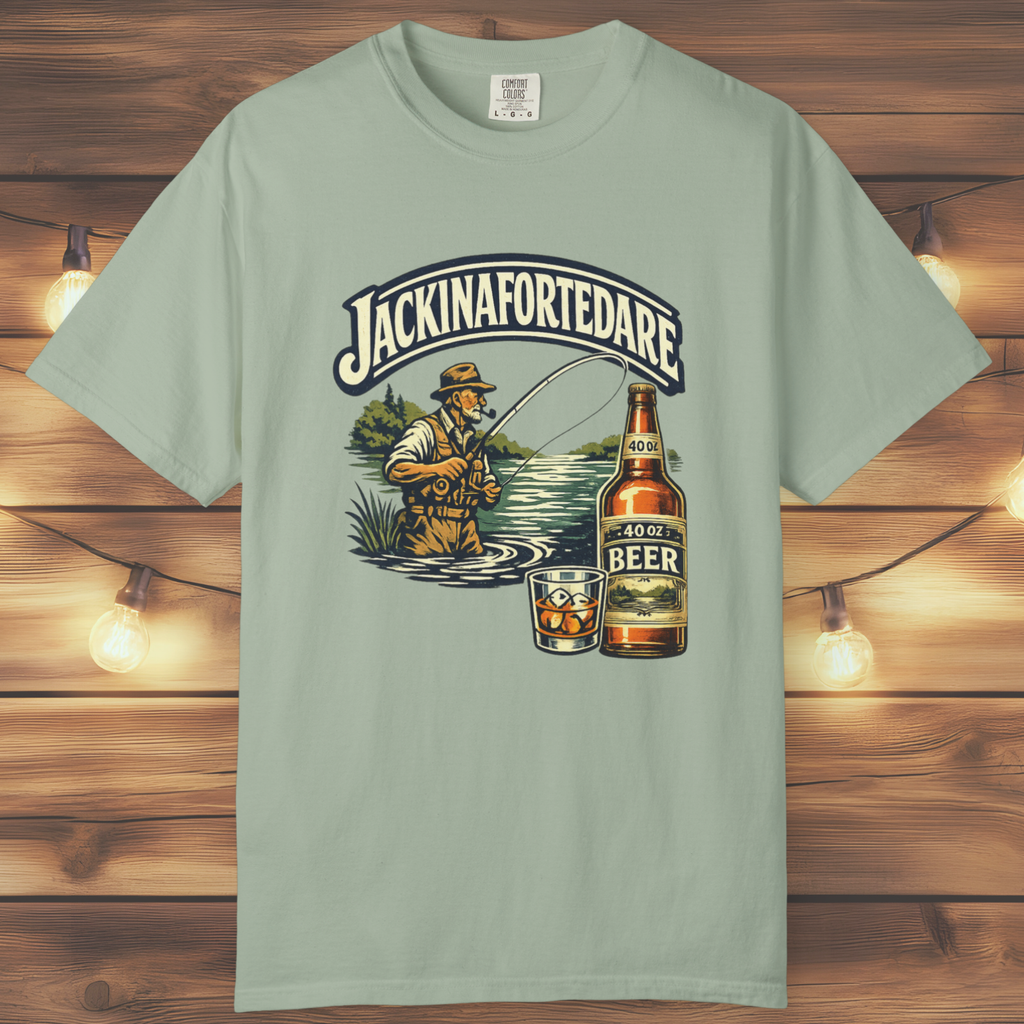 "Jackinafortedare" Vintage Outdoors Tee