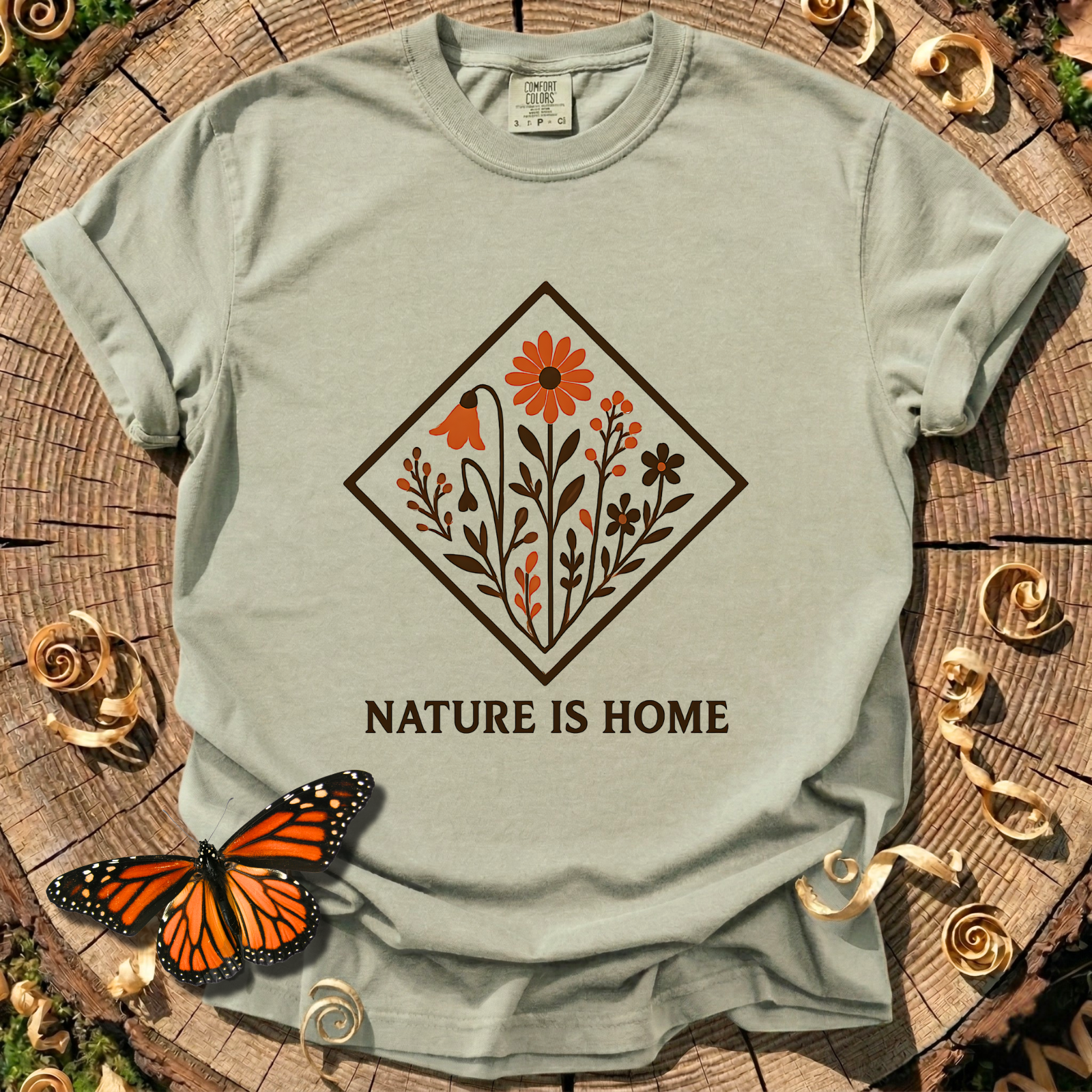 Nature Is Home Tee