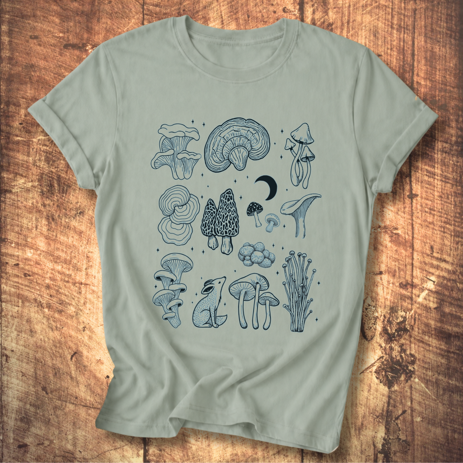 Mushroom & Fox T-Shirt
