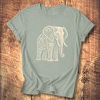 Elephant Flowers Tee