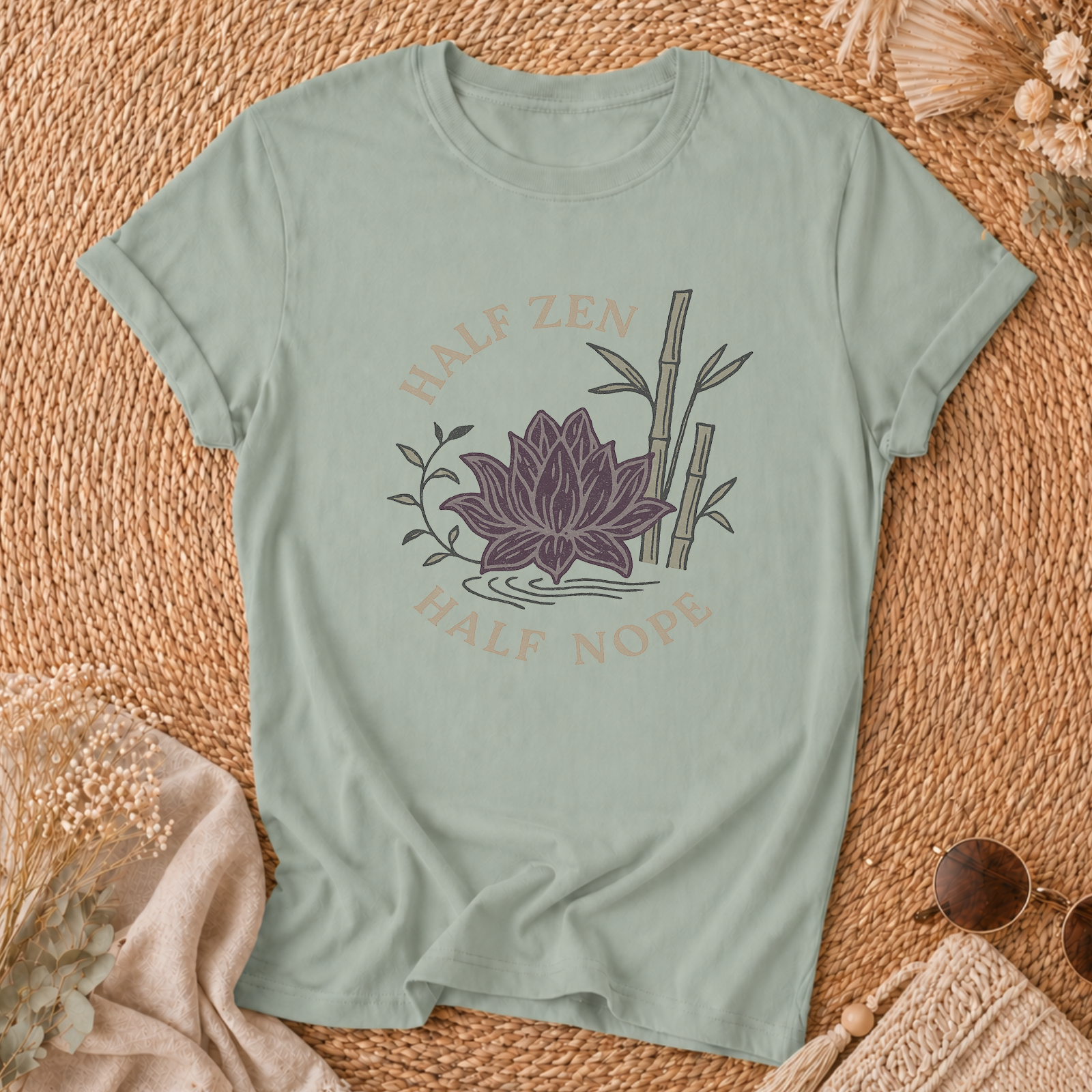 Half Zen Half Nope T-Shirt