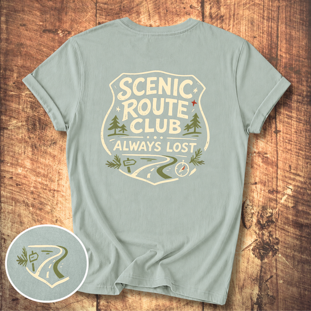 Scenic Route Club “Always Lost” Tee