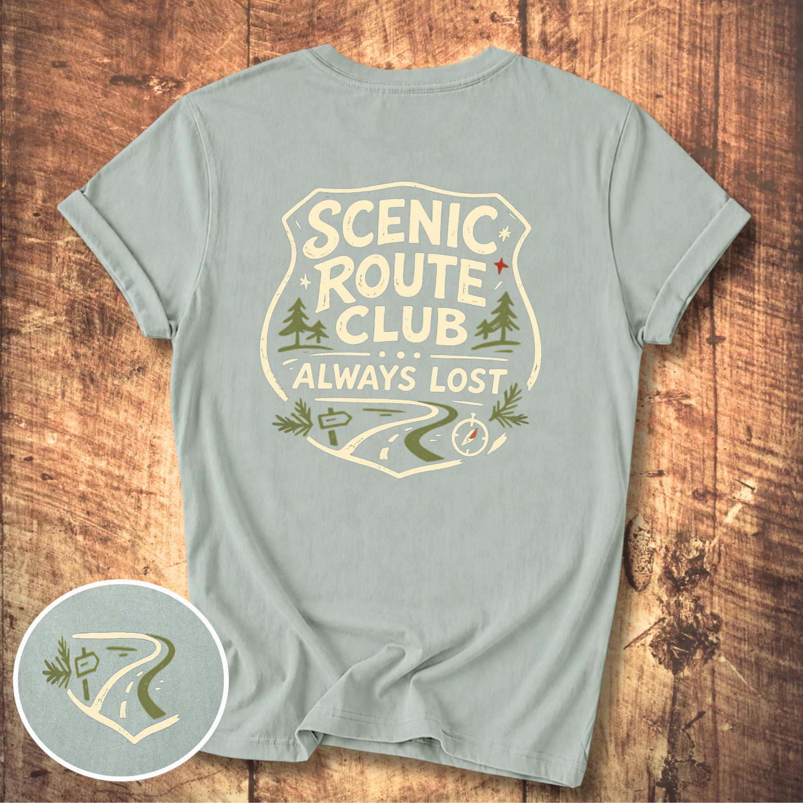 Scenic Route Club “Always Lost” Tee