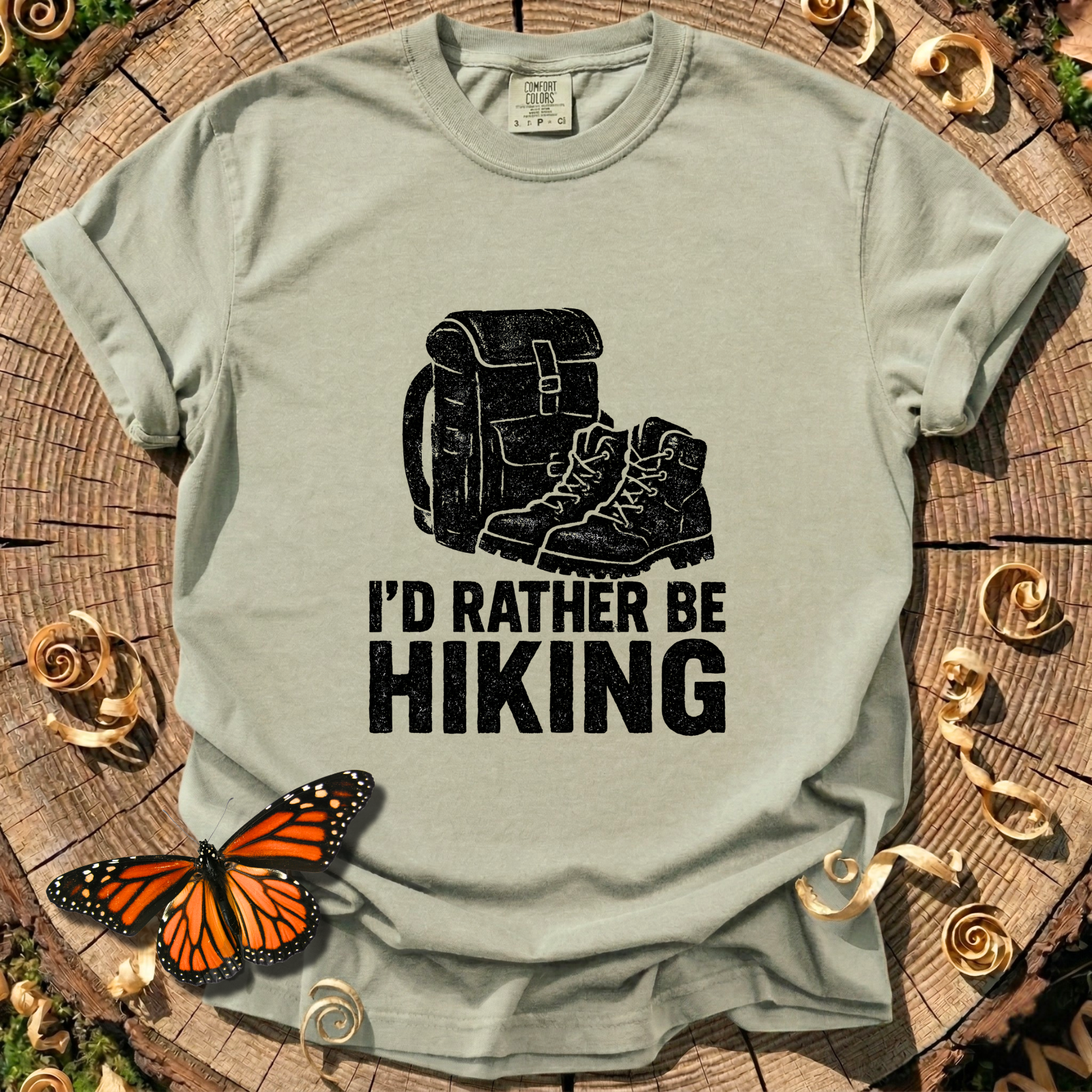 I'd Rather Be Hiking T-shirt