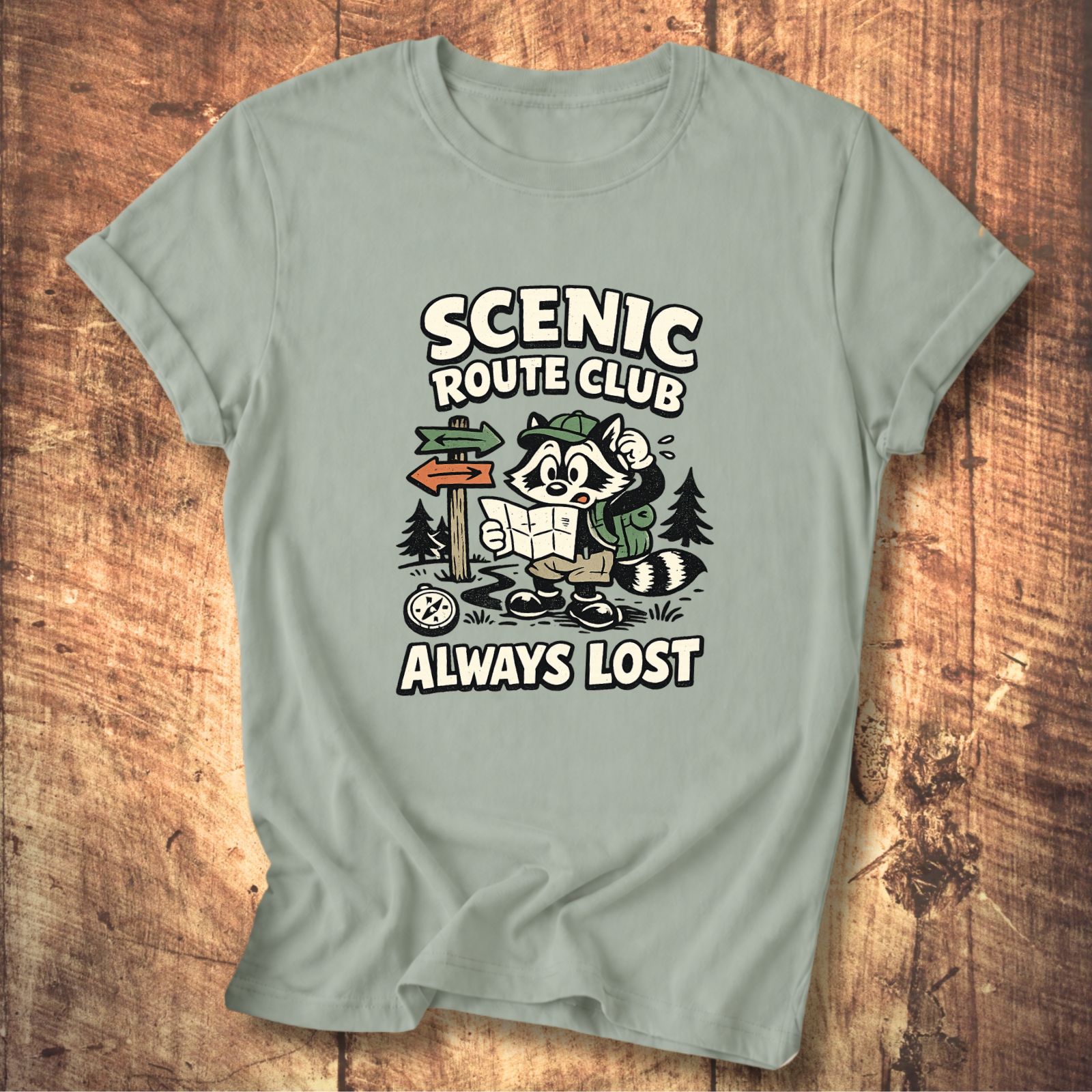 Scenic Route Club “Always Lost” T-Shirt