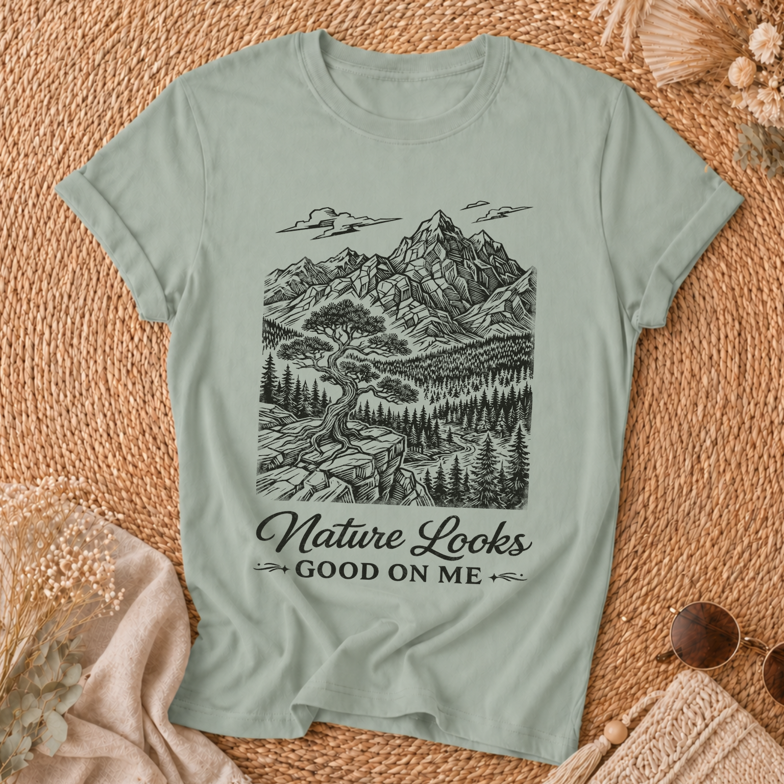 Nature Looks Good On Me T-Shirt