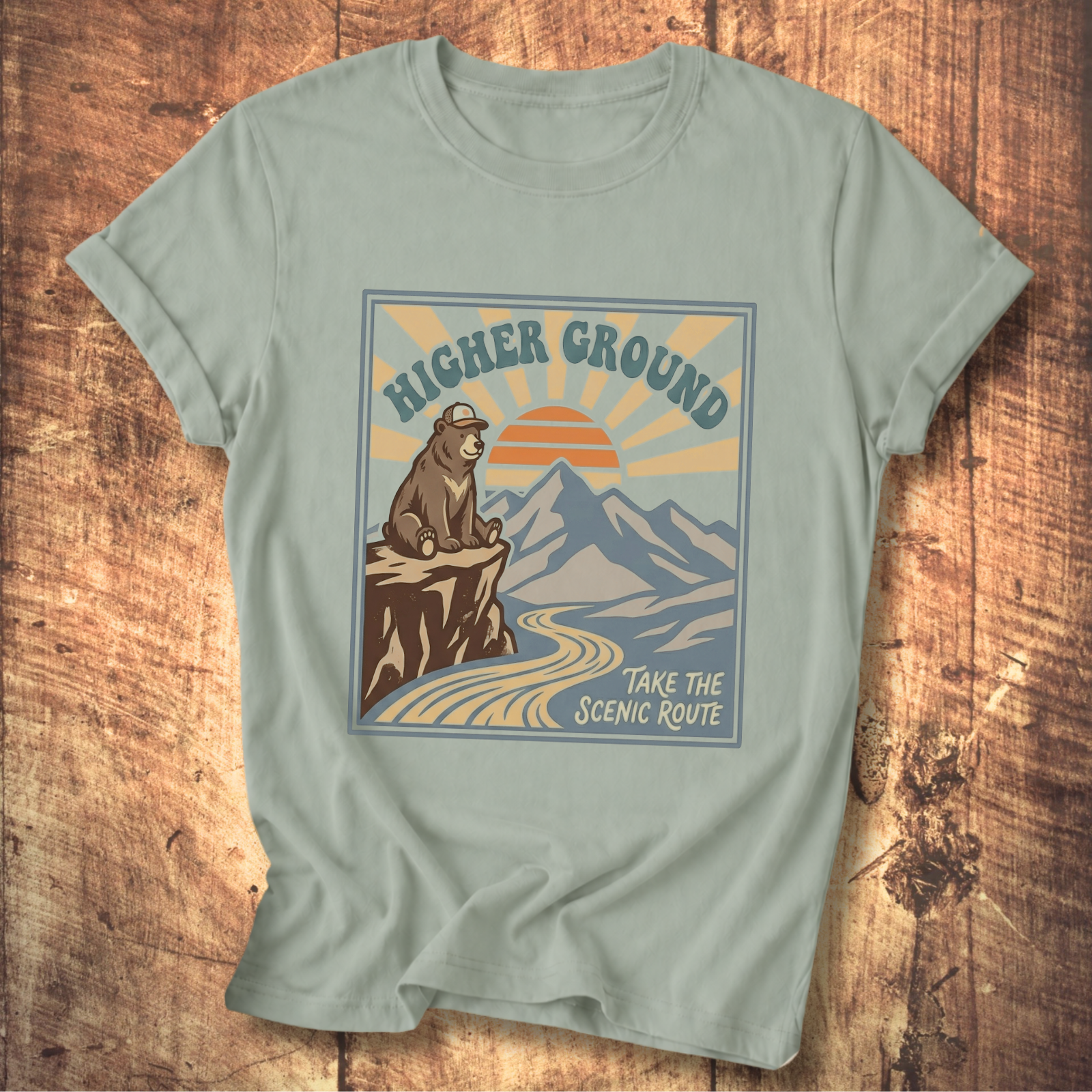 Higher Ground Bear Logic T-Shirt
