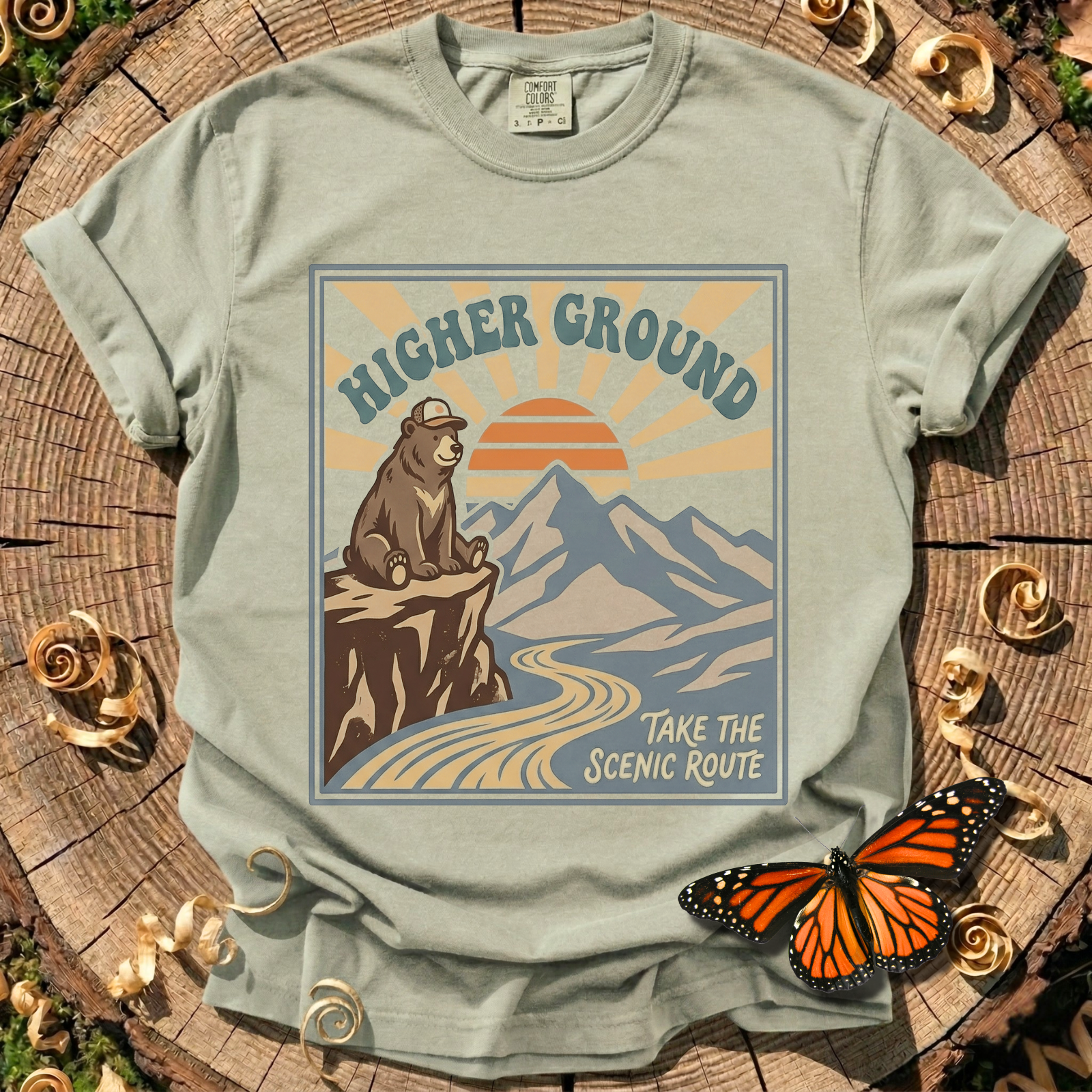 Higher Ground Bear Logic T-Shirt