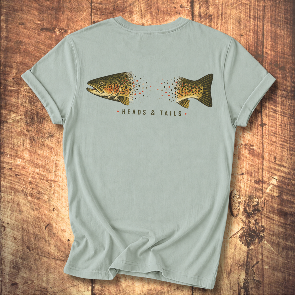 Brown Trout Heads & Tails Tee