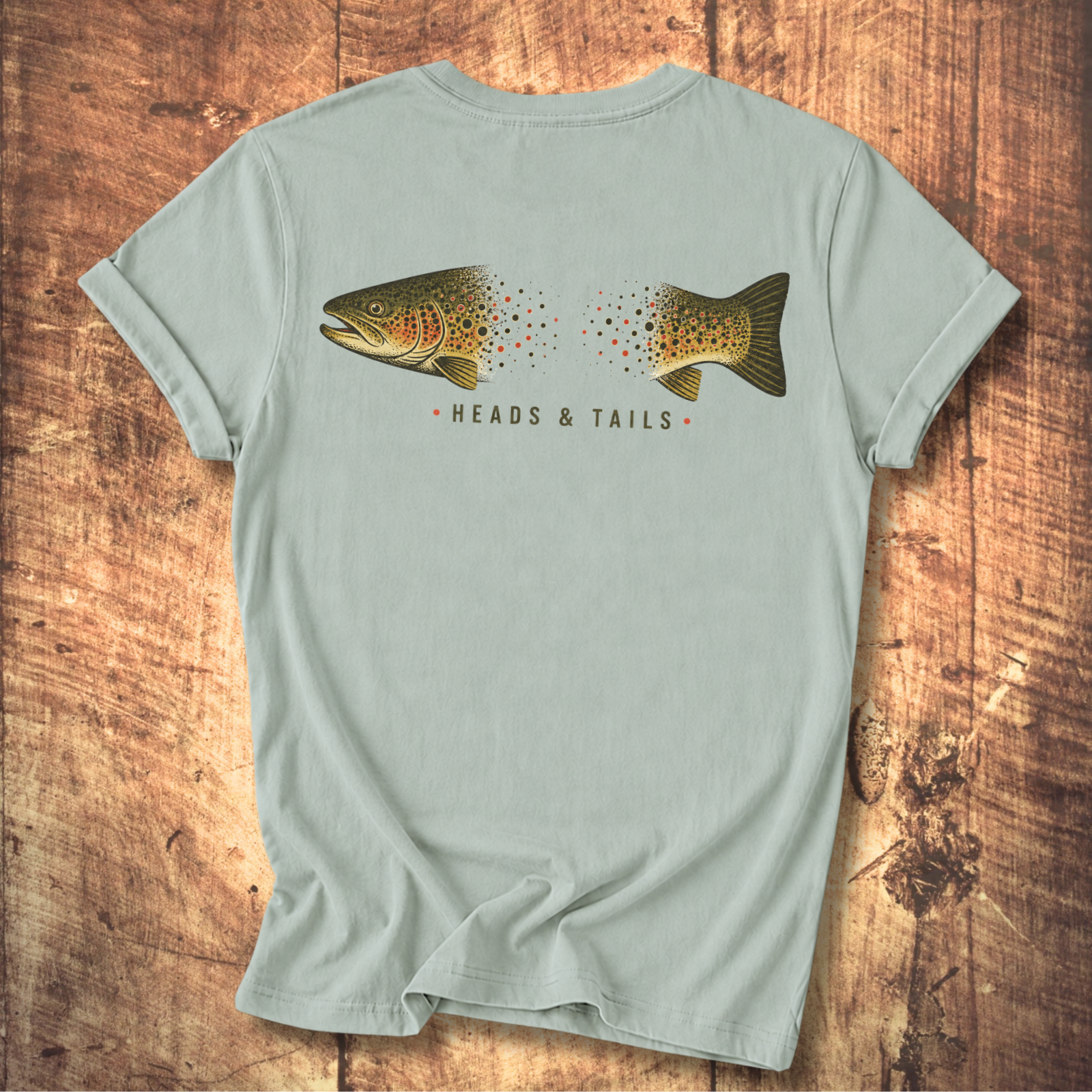 Brown Trout Heads & Tails Tee