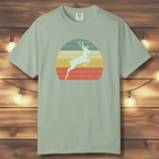 Vintage Sunset Deer T-Shirt