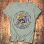 Technicolor Skull Foraging Society T-Shirt