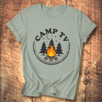Camp TV Static Tee