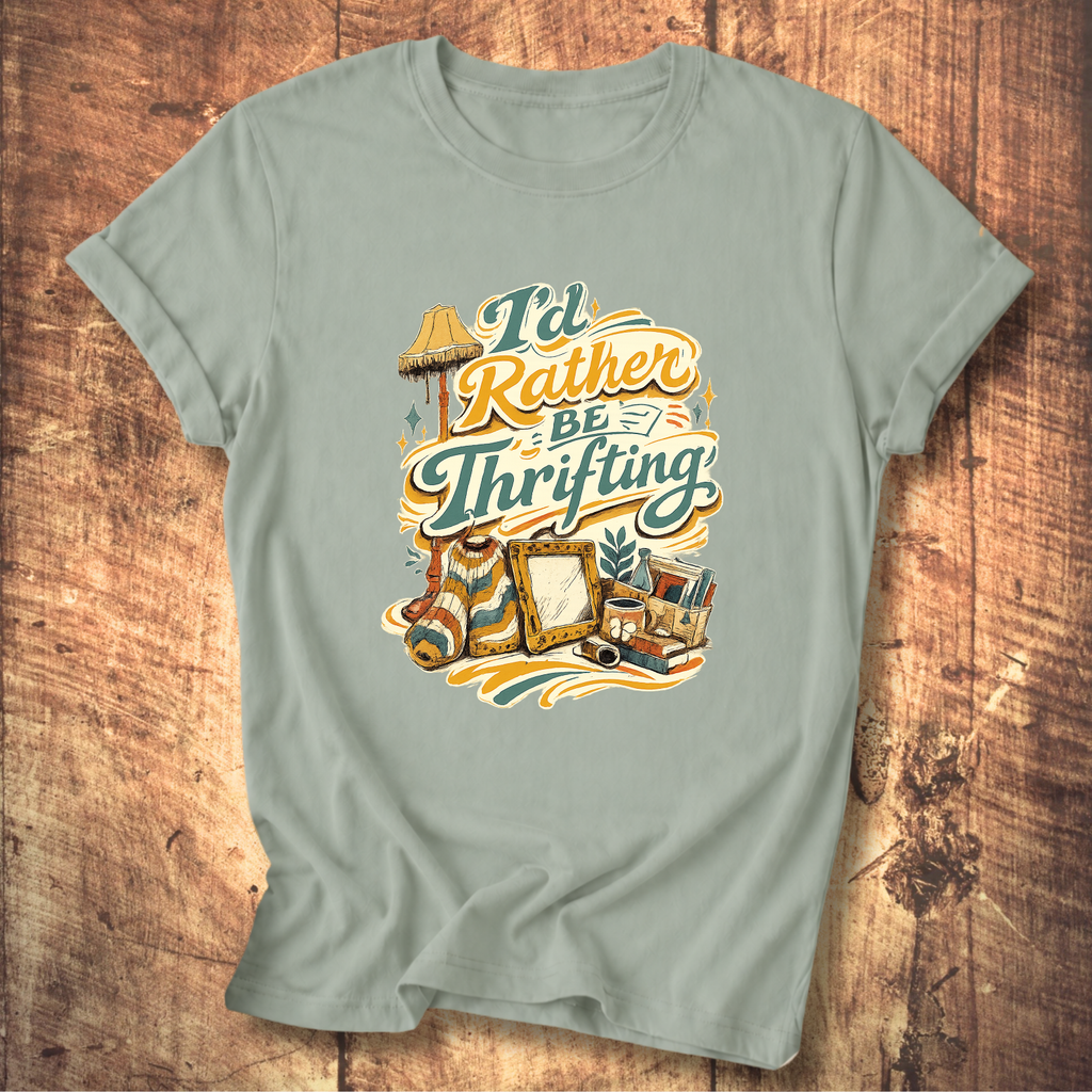 I’d Rather Be Thrifting T-Shirt