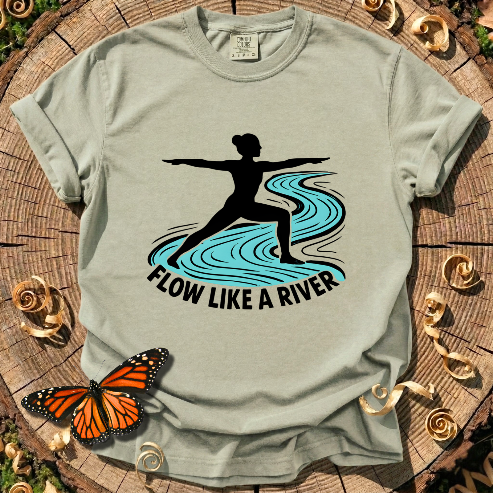 Flow Like A River Tee