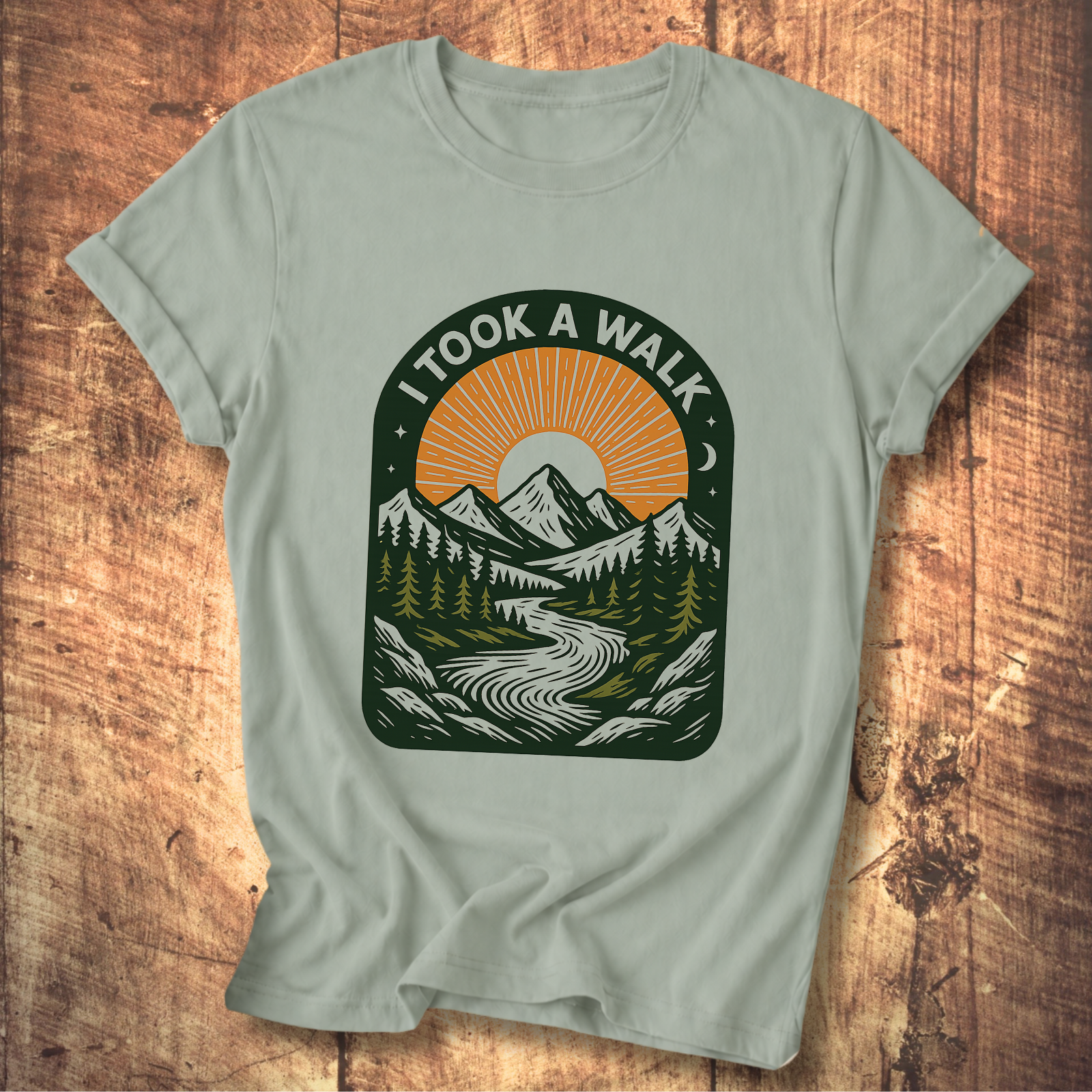 I Took a Walk T-Shirt