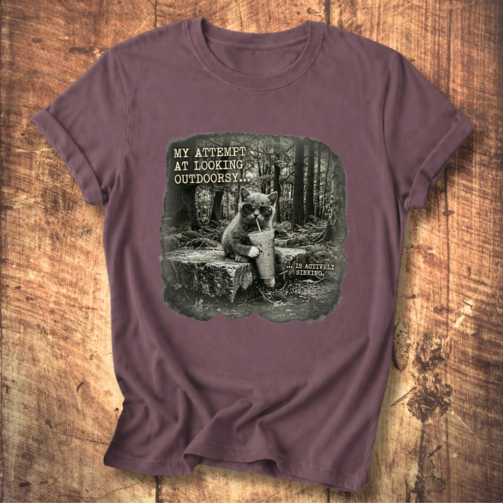 Attempting Outdoorsy T-shirt
