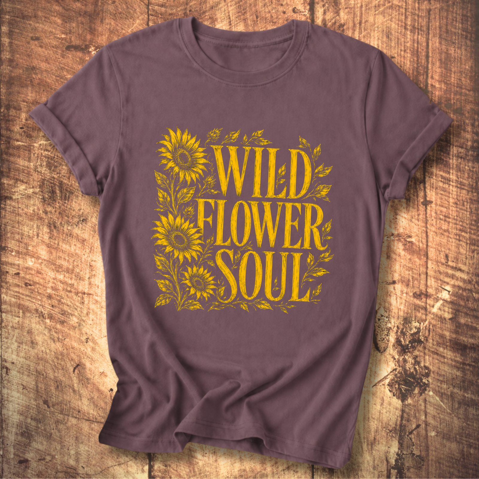 Wild Flower Soul T-shirt