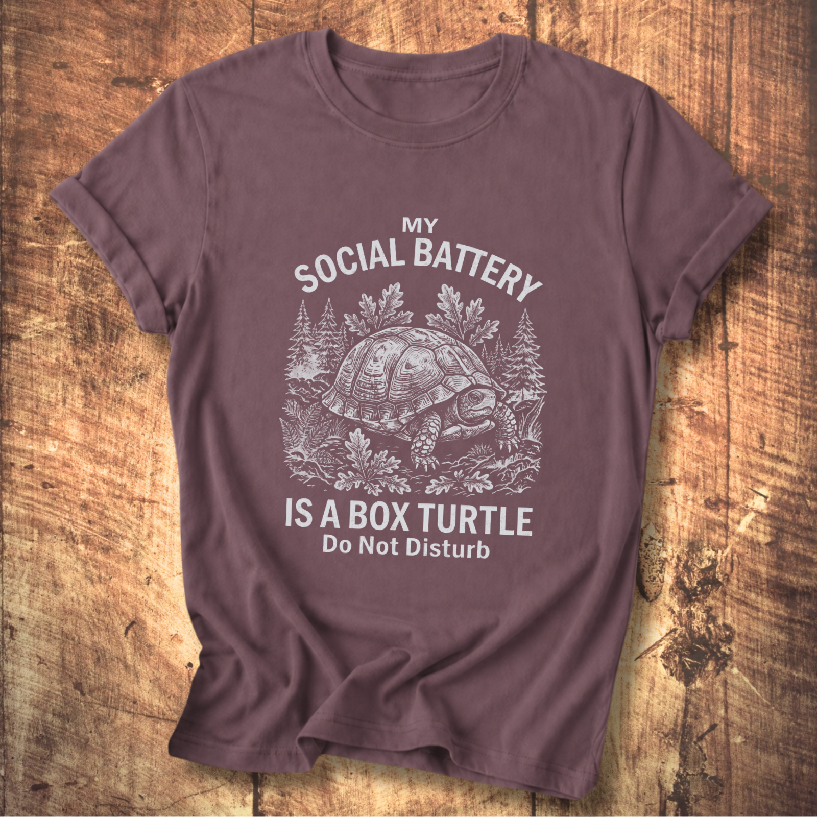 Anti-Social Box Turtle Tee