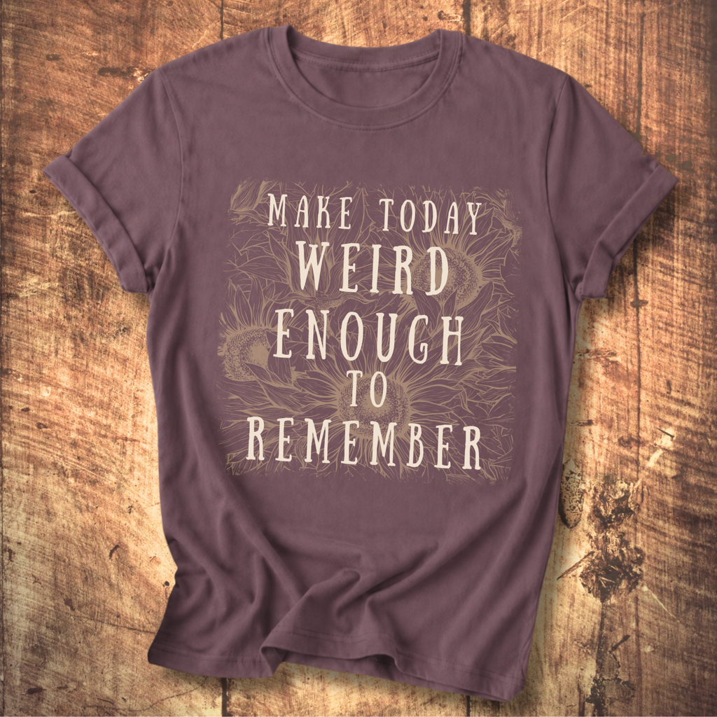 Weird Sunflower Days Tee