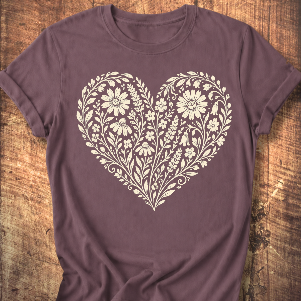 Heart Of Flowers T-shirt