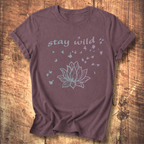Stay Wild Lotus Tee