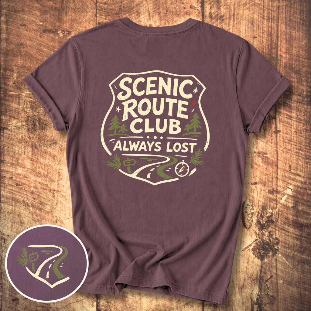 Scenic Route Club “Always Lost” Tee