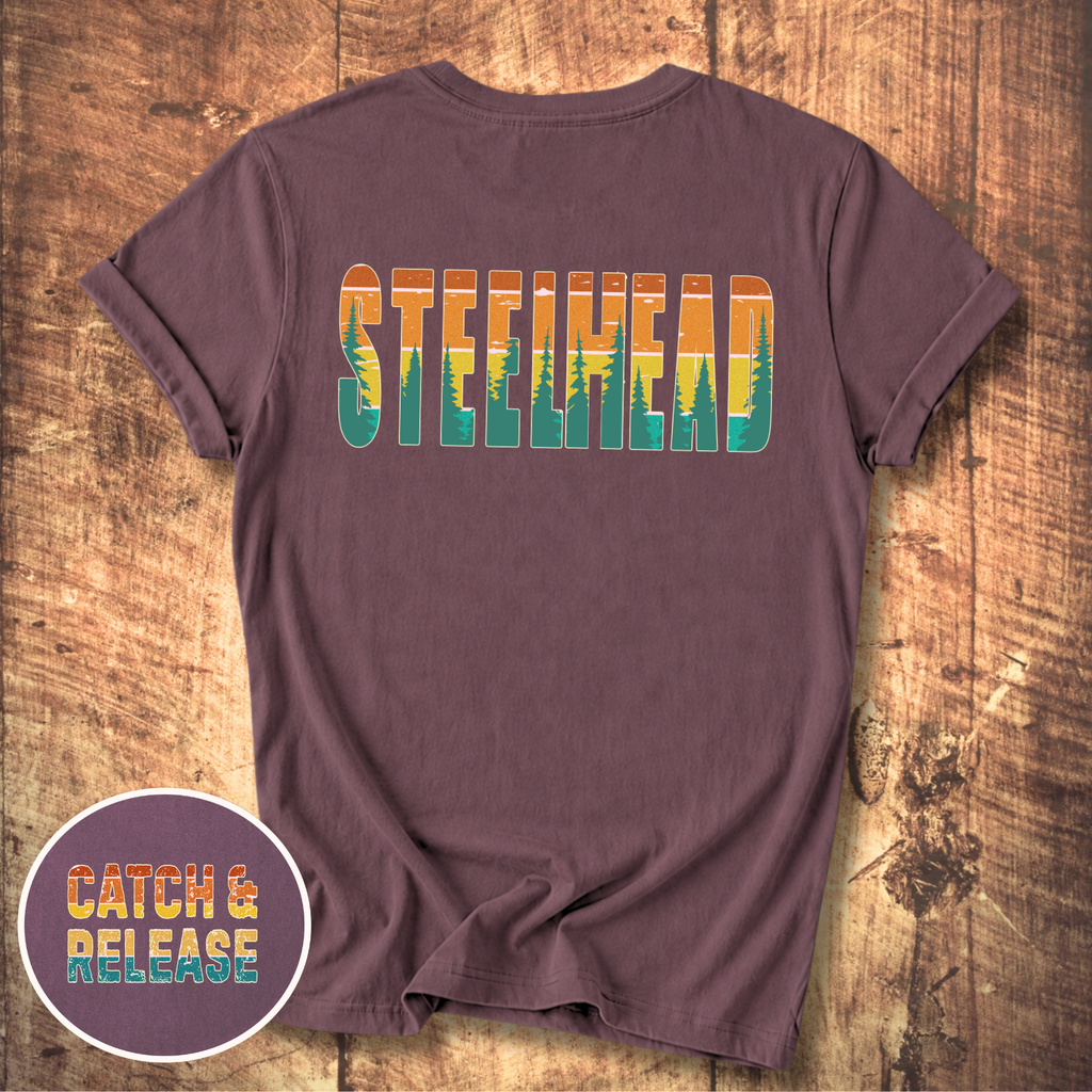 Vintage Sunset Steelhead T-Shirt