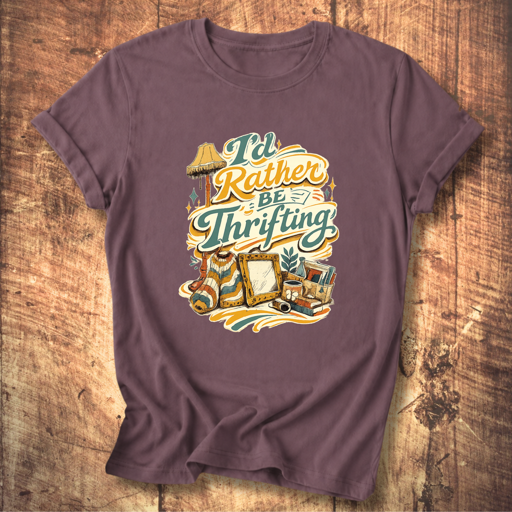 I’d Rather Be Thrifting T-Shirt