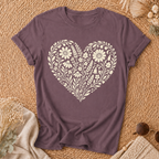Heart Of Flowers T-shirt